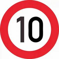 Kelių ženklas Greičio apribojimas 10.20.30.40.50.60.70.90 Km/h, Vintažinis metalinis aliuminio ženklas Kelių apribojimas Lauko vandeniui atsparus ženklas (as the picture,Round 20X20CM) black