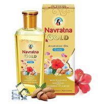 @ Navratna Gold Ayurvedic Oil 300ml For : Men & Women UK320 50%OFF beige