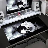 Anime Žaidimas Hollow Knight Pelės Padas Nešiojamas Kompiuteris Žaidimų Aksesuarai Klaviatūra Didelis Pelės Padas XXL Kilimėlis PC Kawaii Stalo Kilimėlis Paaugliams Dovana 30cmx60cm(11.8x23.6inch) white