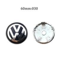 4pcs 55mm 65mm for VW Volkswagen Jetta MK5 Golf Passat car styling wheel center wheel hub cap modification accessories suitable lmjp00 black