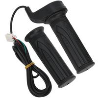 36V 500W Controller Throttle Grip Handlebar Kit Electric Bicycle Scooter Accessory black