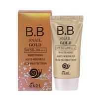 Ikel BB Cream SPF50+PA+++ 50ml Snail Gold, 1 pcs beige