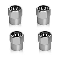 Nauji 4 vnt. Automobilio ratų padangų vožtuvų dangteliai Oro stiebelių dangteliai Priedai Honda Civic Jazz Accord Pilot Passport Stepwgn CRV BRV HRV