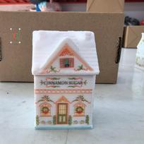 New Cute Holiday Village Spice House Mini Cartoon House Storage Box Desktop Decoration House House Craft Ornament
