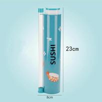 Sushi Roll Maker Quick Sushi Bazooka DIY Cylinder Sushi Making Machine for Home Restaurant Japanese Food Preparation A3 white