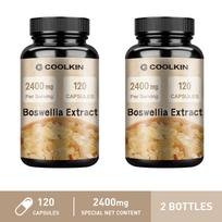 Boswellia Extract Capsules 120 Count 2400mg — Joint Support, Daily Wellness, Antioxidant Support 120*2