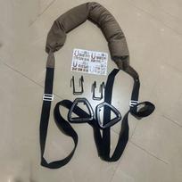Kvėpuojantis stuburo pratimo juosmens diržas Juosmens tempimo diržas Juosmeniui ir stuburo treniruotėms Handle+Hook Style