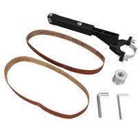 1 Set Angle Grinder Modified Sand Belt Grinder Sand Belt Machine Sander Converter For Angle Grinder Polishing Tools set B