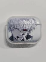 Anime prabangus Tokijo Ghoulas Airpods dėklas Airpods 4 atsparus smūgiams dangtelis AirPods 4 Pro Pro2 skaidrūs ausinių dėklai krepšiai For AirPods Pro