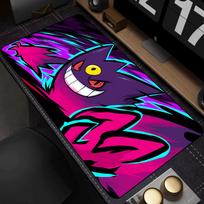Pelės padėklas Nešiojamojo kompiuterio Japonijos Anime Violetinis Vaikas Pelės padėklas PC G-gengar Didelis Klaviatūros kilimėlis Didelis P-pokemonS Žaidimų priedai Stalo kilimėlis 30cmx60cm blue