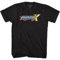 Mega Man X Logo T-Shirt XXXL gray