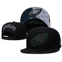 Reguliuojama Siuvinėta Erelių Super Bowl Čempiono Kepurė Medvilnės Lino Beisbolo Kepurė Su Plačiu Kraštu Vyrams Moterims Lauko Sporto Gerbėjui Adjustable 54cm-62cm black
