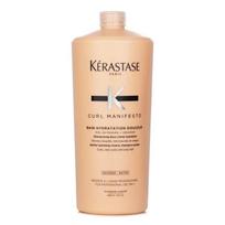 KERASTASE Curl Manifesto drėkinamasis švelnus šampūnas - Garbanotiems, labai garbanotiems ir susivėlusiems plaukams (Salono dydis) 1000ml/34oz beige