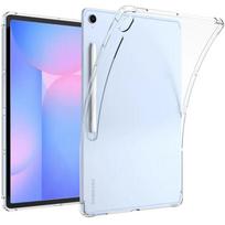 Case for Samsung Galaxy Tab S10 FE+ Plus, Silicone, Transparent