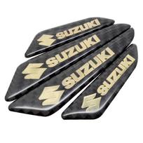 Automobilio durų apsauginės lipdukai Anglies pluošto lipdukas Suzuki Swift SX4 S-cross Jimny Samurai Vitara xl Alto Liana ignis Išorei beige