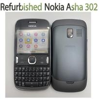 Refurbished Nokia Original Nokia Asha 302 3MP 2.4 inches Mobile Phone with 1 SIM No charger juoda