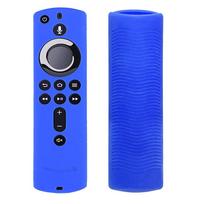 „Fire TV Stick 4K TV Stick“ nuotolinio silikoninio dėklo apsauginio dangtelio odai mėlyna