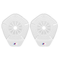 2 vnt. Automobilio priekinio stiklo valytuvų apsauginis dangtelis, dulkių valytuvo emblema, automobilio stilius, skirtas BMW F07 G16 G14 G15 G32 G42 G26 U06 U11 U12 G70 G68 black