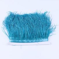 1 metras Natūralių Stručio plunksnų Apvadų Juostelė 6-15 cm Sijonui DIY Drabužiai Juoda Balta Stručio plunksnos Vestuvių Dekoracija 6-8 cm povo mėlyna spalva
