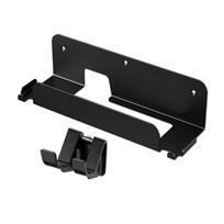 Metalinis sieninis laikiklis su kabelių valdymo ir greito atleidimo spyruoklinio užrakto dizainu, skirtas NS1 / NS2 1 black