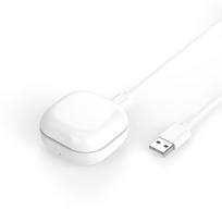 Įkrovimo dėžutė, skirta  for Galaxy Buds 2 SM-R177 su Bluetooth suderinamiems belaidžiams ausiniams, įkroviklis, skirtas dėklo pakeitimui, USB prievadas 1 white
