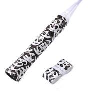 Sweat Absorption Tennis Badminton Grip Tape Carroon Panda Wear-resistant Badminton Racket Grips Wrap Handle Tape white