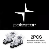 2 vnt. LED automobilio durų projektoriaus lemputė „Ghost“ pasitikimo šviesa, skirta Volvo Rdesign Polestar AWD V50 S60 XC60 S40 XC40 XC90 2 pcs gray