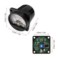 VU Meter with Driver Board Recording     Amp   Power Amplifier Module for   Recorder Equipment black