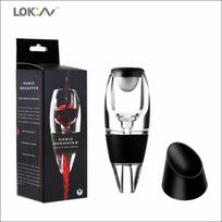 Magic Quick Decanter & Pourer for Red and White Wine black