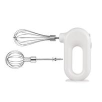 USB Electric Blender Wireless Portable Mixers with 2 Mixing Head Food Mixer Handheld Rechargeable Whisks Dough Stirrer Eggbeater balta