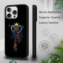 Kingdoms H-Hearts Žaidimo Telefono dėklas Skirtas iPhone 17,16,15,14,13,12,11,Pro,Max,Plus,Mini,SE4,E Magnetinis Magsafe Belaidžio Įkrovimo iPhone17Pro black