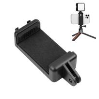 PULUZ Selfie Sticks Tripod Mount Adapter Phone Clamp for iPhone, Samsung, HTC, Sony, LG and other Smartphones black
