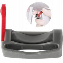 Dyson Lockclip V7-V15 Raudonai pilka - Blokavimo mygtukas Dyson siurbliams | Suderinamas su V7, V8, V10, V11, V15 | Montuojamas be įrankių |