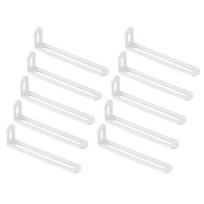 Iron Fixing Brackets With Reinforced 90 Degree Angles Structure for Heavy Furniture Wall Reinforcement 31x121x19mm
