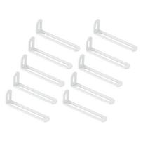 Iron Fixing Brackets With Reinforced 90 Degree Angles Structure for Heavy Furniture Wall Reinforcement 31x101x19mm