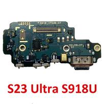 Pakeitimas Samsung S23 Ultra S918B S918E S918U USB įkrovimo prievado plokštei, pagrindinei signalo plokštei, LCD jungties kabeliui S918U-Dock