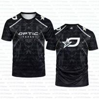 Komanda Esports Club 2026 OpTic TEXAS Naujasis Džersis CDL Žaidėjo Uniforma Patogūs 3D Spausdinti Marškinėliai Vyriški Madingi Gerbėjų Viršutiniai Drabužiai M black