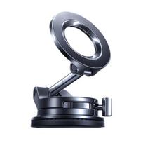 Phone Holder Adjustable Angles Multi-Directional Vacuum Suction Stand Strong No Trace Phone gray