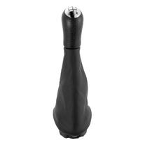 5 greičių odinė pavarų perjungimo rankenėlė, svirties perjungimo dangtis, skirtas Renault Clio 2 II Megane 2 II Kangoo naujo automobilio salono priedai plastic suit black