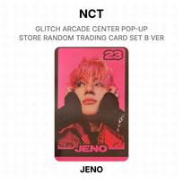 NCT GLITCH ARCADE CENTER POP-UP STORE RANDOM TRADING CARD SET B VER Official Photocard MARK 03 white