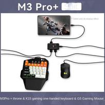Gamwing M3 Pro + Mobiliojo Telefono Žaidimų Valdiklio Konverteris Android Žaidimų Klaviatūrai ir Pelės Valdymui pilka spalva