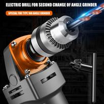 Electric Drill Chunk High Carbon Steel Angle Grinder Conversion Collet Holder Conversion Head Woodworking Tool China Mainland