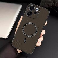 Biruiqu OPPO Reno 15F New Ultra-thin Magnetic Leather Shock-absorbing Protective Phone Case OPPO Reno15 F ruda