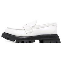 Alexander McQueen Wander Loafer White Black Women's 666328WHZ809358 40 white