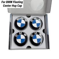 56/68mm Floating Wheel Center Caps for BMW E90 E91 E92 E93 F30 F10 F11 F04 E84 E83 F25 E70 F15 E72 F16 M3 M5 M6 Auto Accessories GK3 (as the picture,BMW  68mm&1 set 4 pcs)