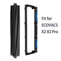 Main Brush Cover for ECOVACS For DEEBOT X2 For Omni X2 Pro Vacuum Cleaner black