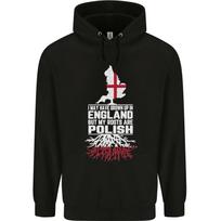 Roots In Poland Polish Polska Flag Orzel Hoodie S white