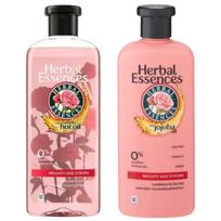 Herbal Essences Shampoo + Conditioner Weighty & Strong 1+1 pink