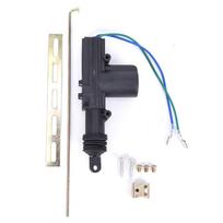 12V 2 laidų durų variklio pavaldus pavaros solenoidas centrinio užrakto sistemos variklis juoda