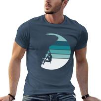 Climbing climber rock climbing gift TShirt Water Resistant Casual TShirt XL black